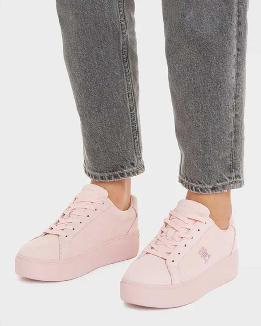 Tommy Hilfiger Platform Court Sneaker Pink
