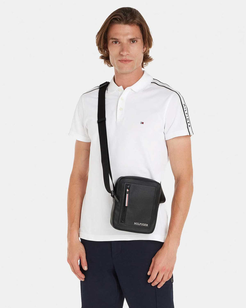 Tommy Hilfiger Pique Mini Reporter Çapraz Askılı Çanta