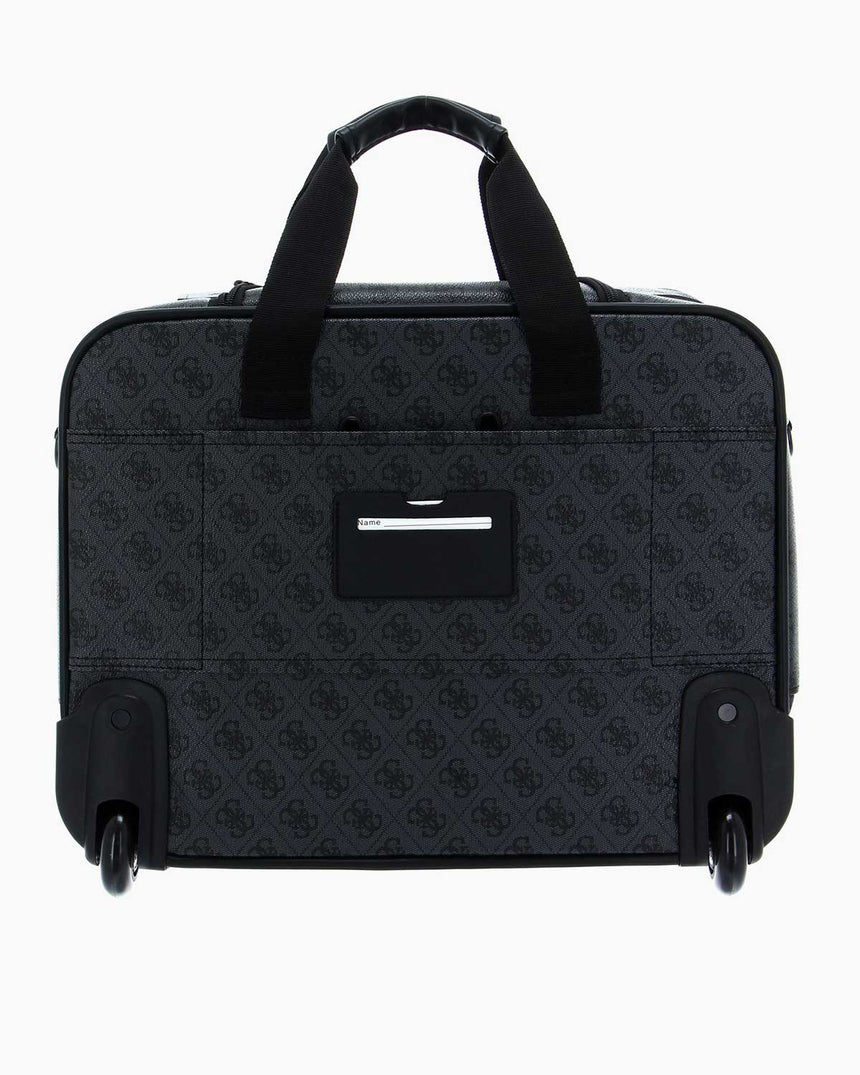 Guess Napoli Trolly Pilot Çantası Coal