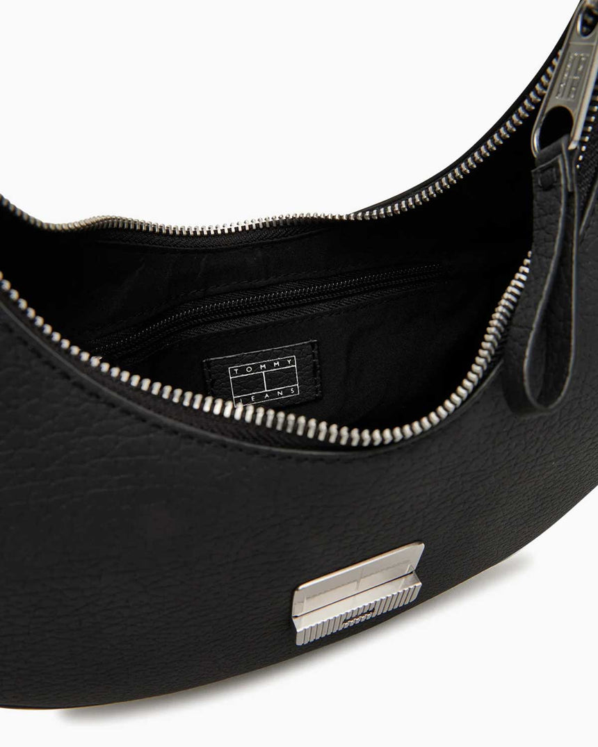 Tommy Hilfiger Sıkıştırılmış Omuz Çantası Black