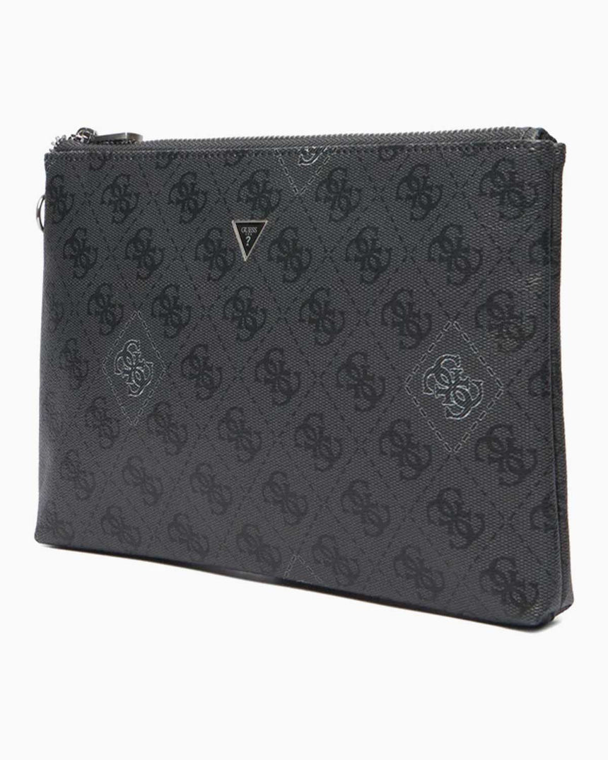 Guess Bath Milano Erkek Makyaj Torbası Çantası Black/White