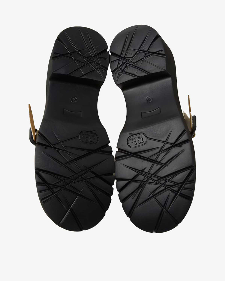 Camper Mary Jane Deri Ayakkabı Beyaz