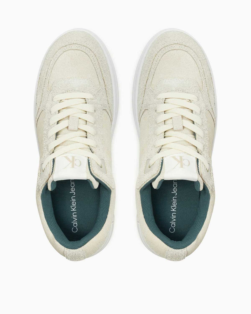 Calvin Klein Jeans Bolf Platform Lace Up Sneaker Creamy White/Eggshell