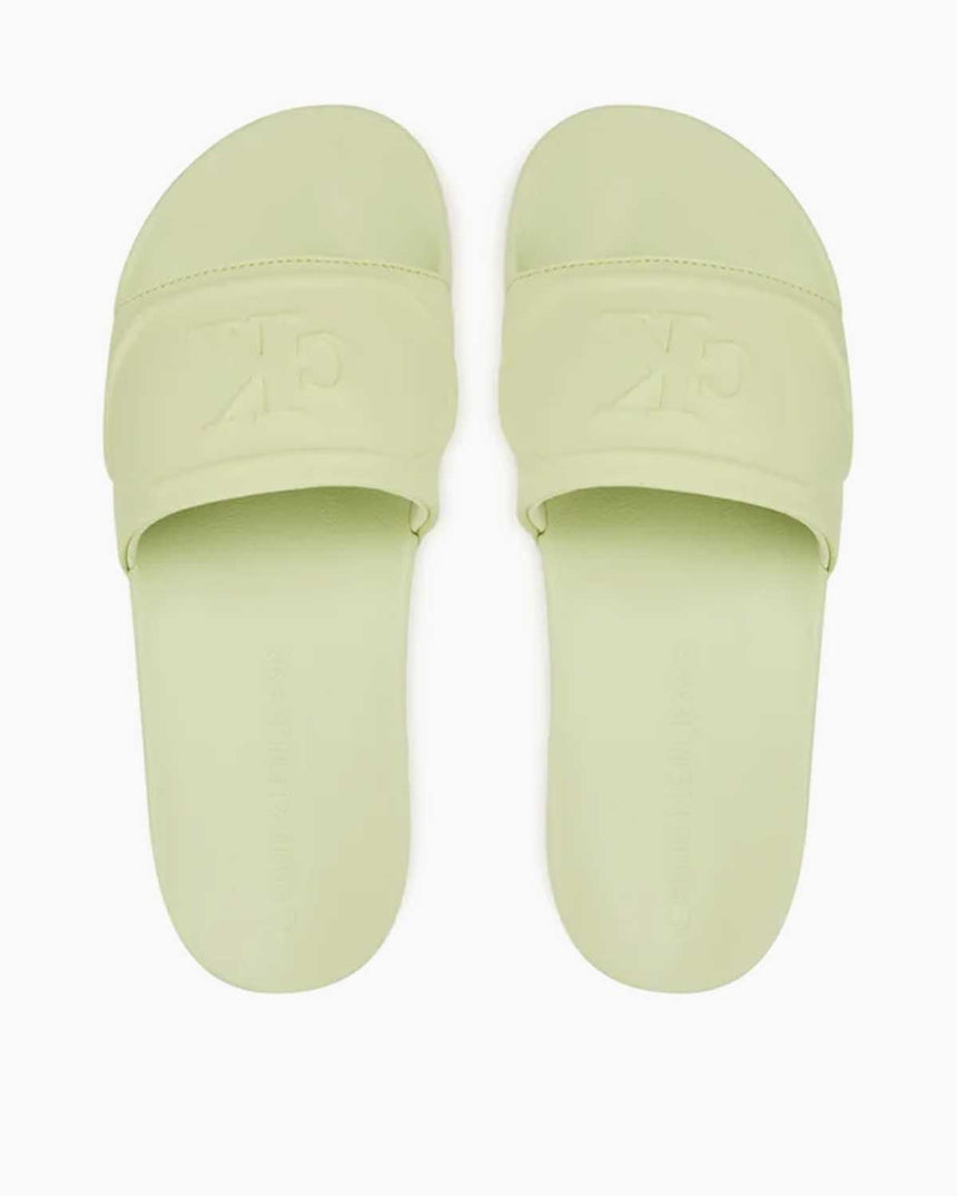 Calvin Klein Miami Kadın Terlik White Jade