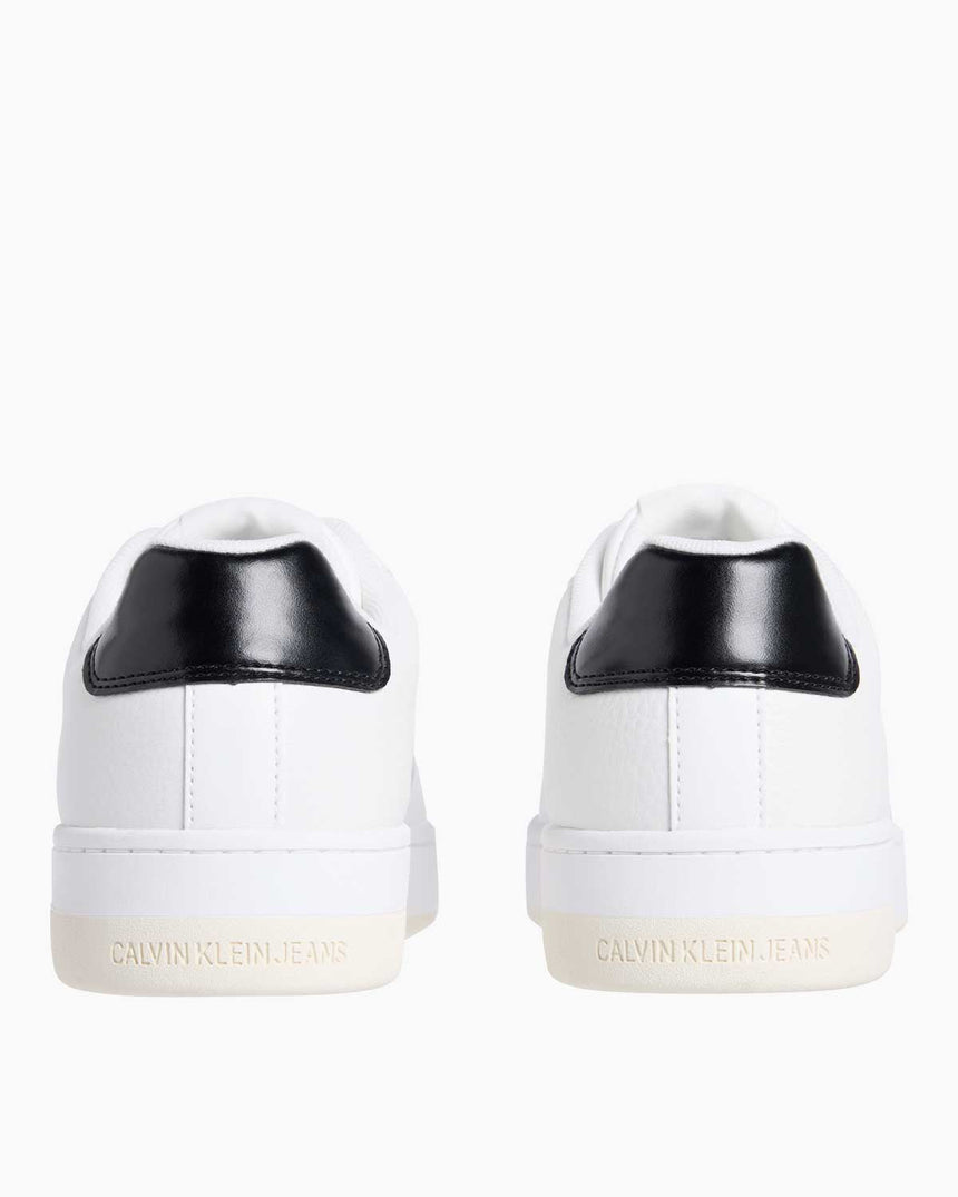 Calvin Klein Basket Cupsole Low Top Sneaker Bright White/Black