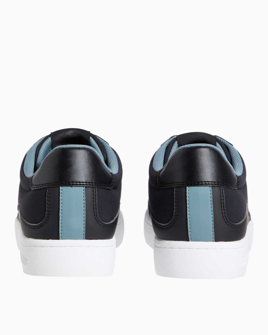 Calvin Klein Classic Cupsole Tech Ripstop Sneaker Black/Bright White/Trooper