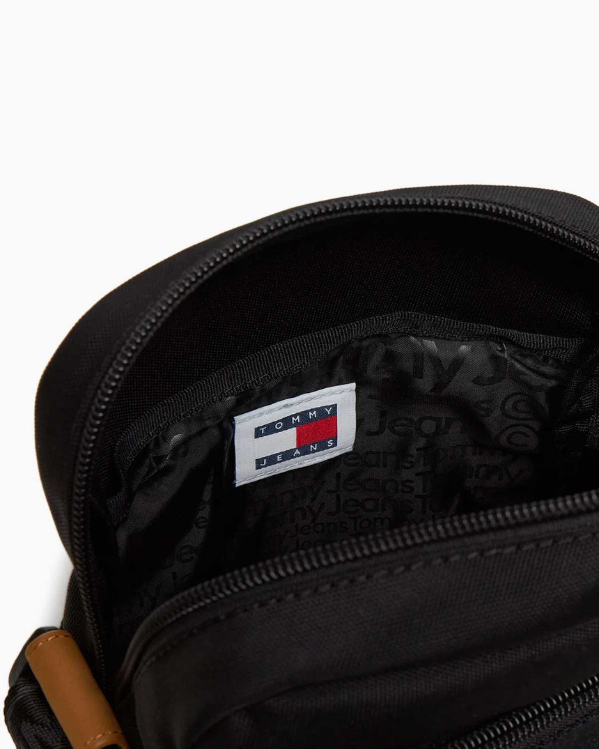 Tommy Hilfiger Essential Daily Reporter Çapraz Askılı Çanta Black