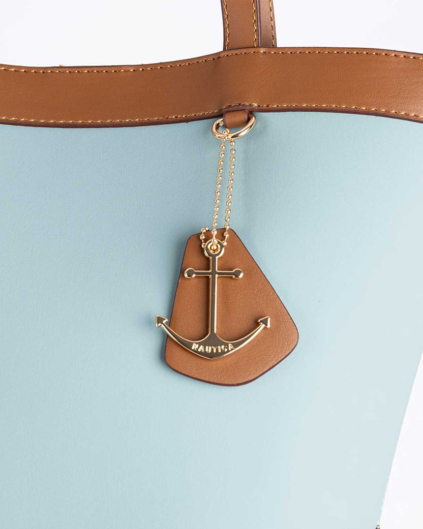 Nautica Aksesuar Detaylı Omuz Çantası Civit