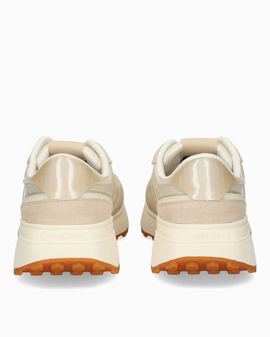 Tommy Hilfiger New Cola Kaymaz Taban Kadın Sneaker White Clay