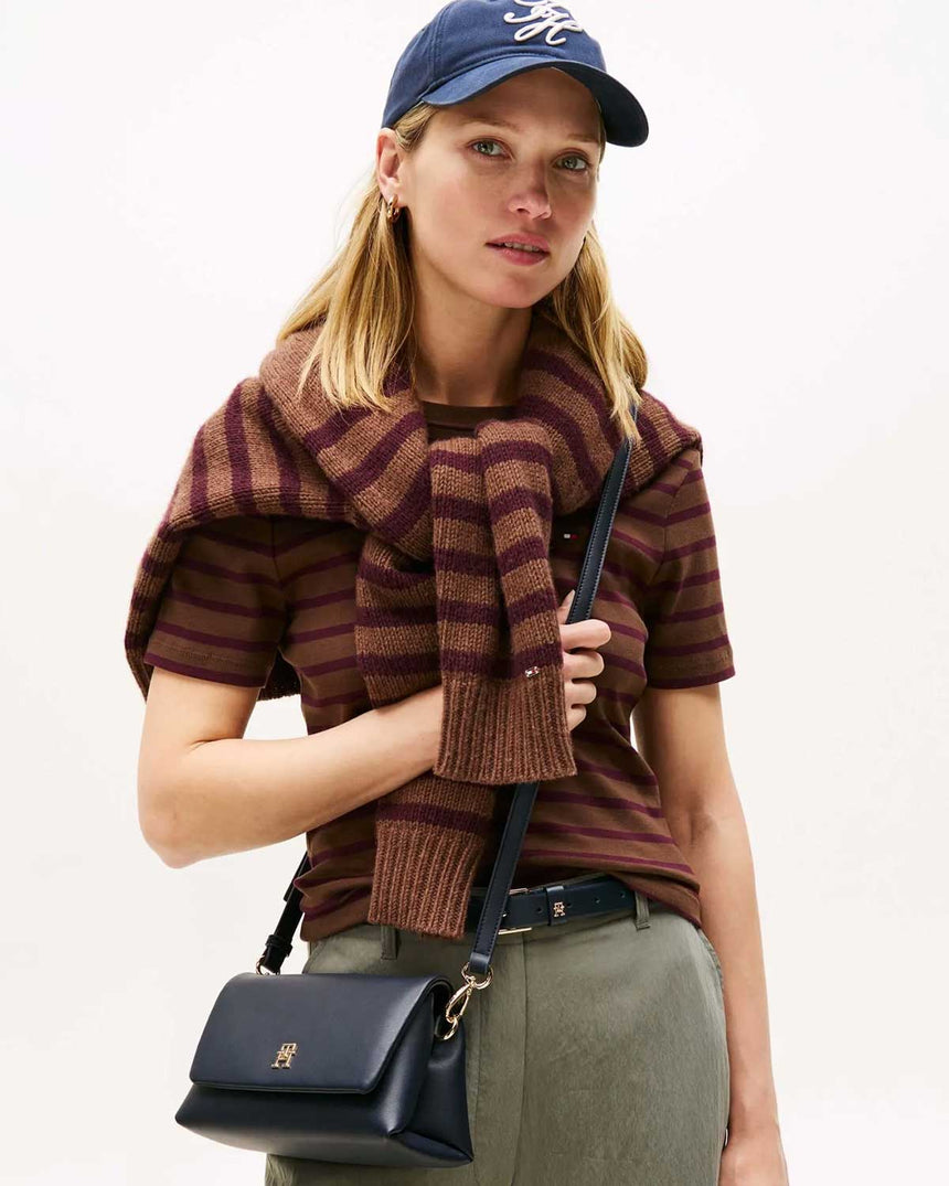 Tommy Hilfiger Modern Mini Kadın Çapraz Askılı Çanta Space Blue