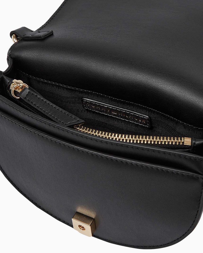 Tommy Hilfiger Heritage Saddle Çapraz Askılı Çanta Black