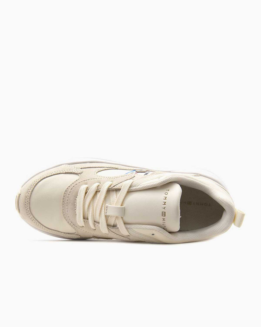 Tommy Hilfiger Chunky Runner Stripes Sneakers Beige