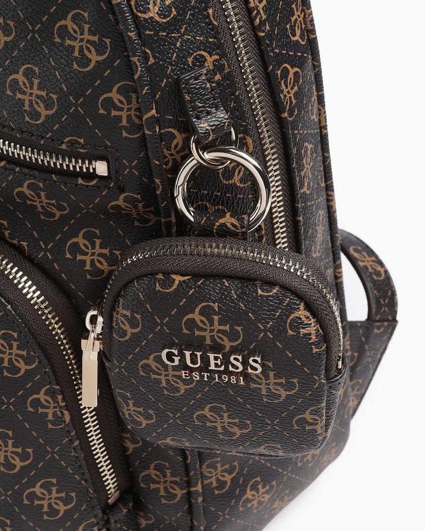 Guess Access Power Play II Kadın Sırt Çantası Brown Logo