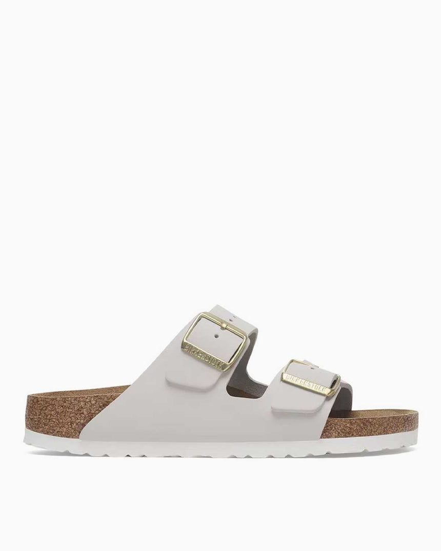 Birkenstock Arizona NU Çift Bantlı Kadın Terlik Antique White