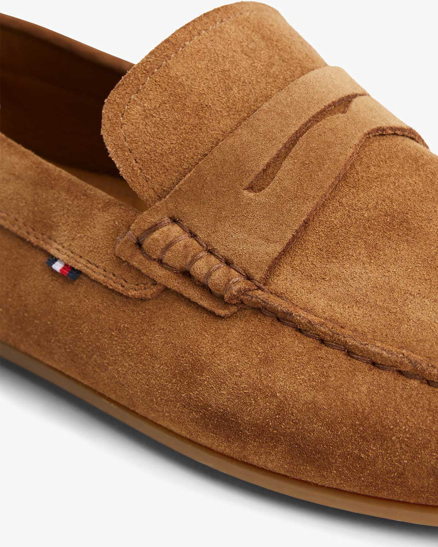 Tommy Hilfiger Casual Driver Süet Ayakkabı Coconut Grove