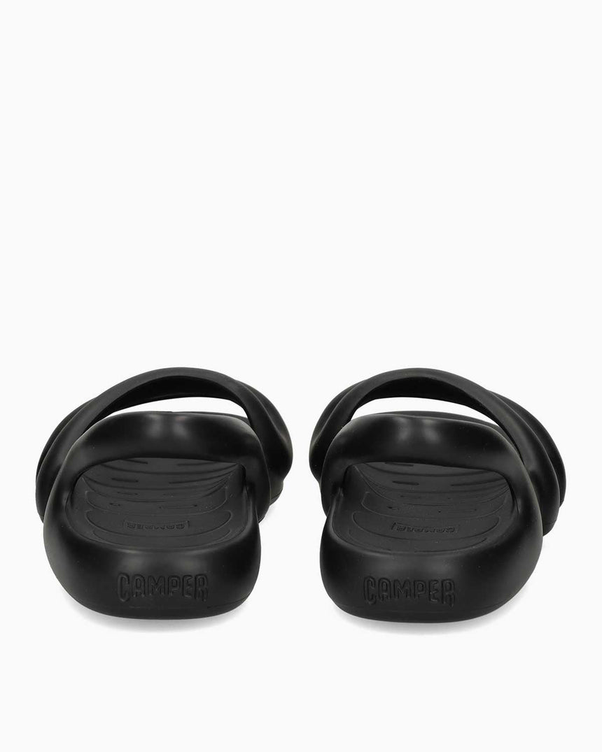 Camper Kobarah Flat Sandalet Siyah