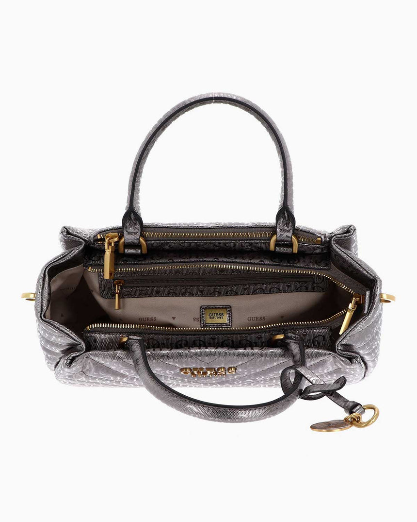 Guess Jania Society Satche El Çantası Pewter