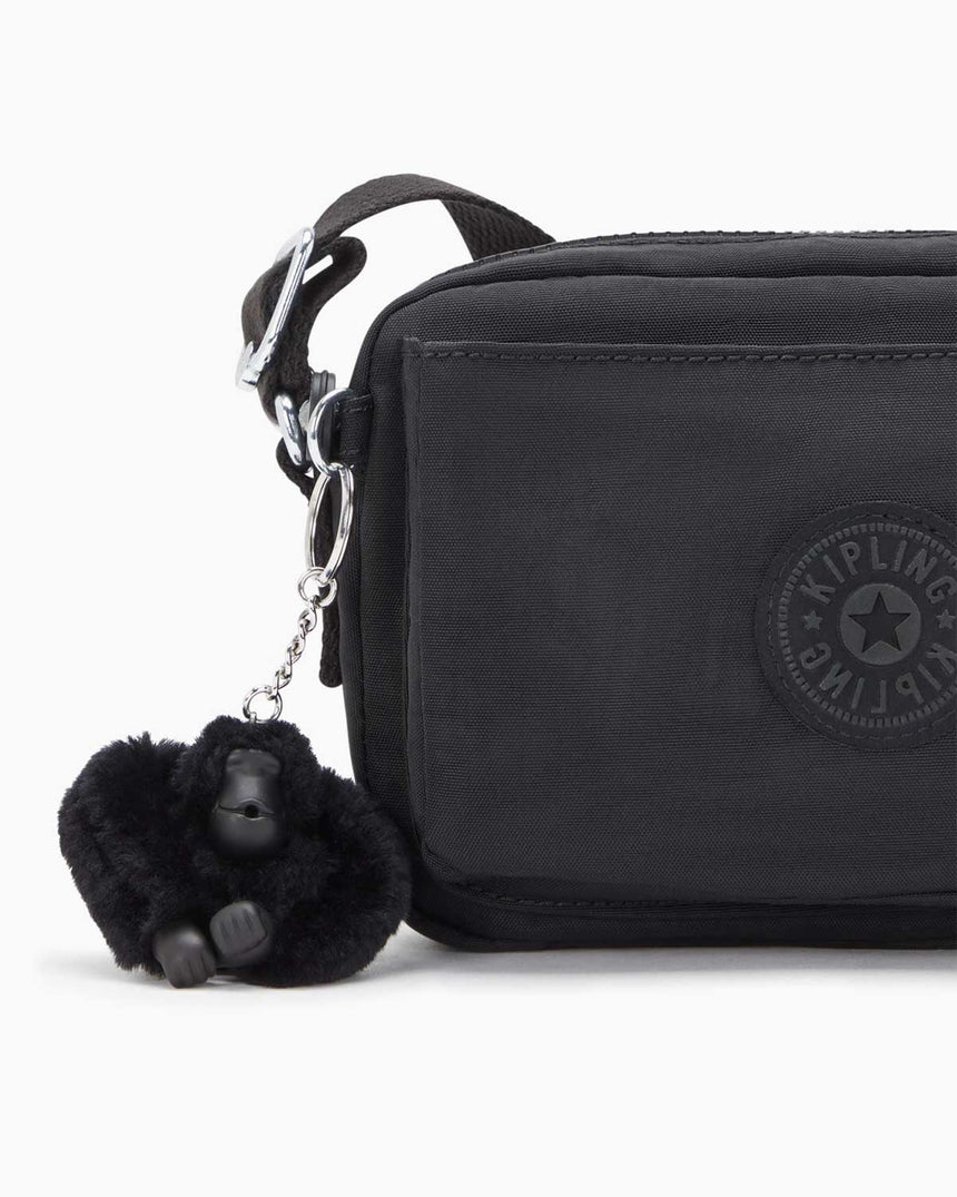 Kipling Abanu Basic Çapraz Askılı Kadın Çantası Black Noir