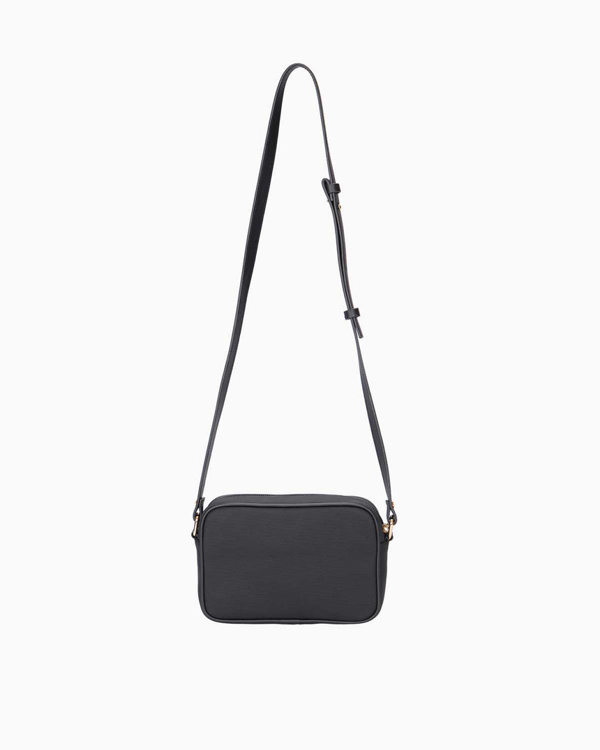 Us Polo Assn Gold Logo Detaylı Çapraz Askılı Çanta Siyah