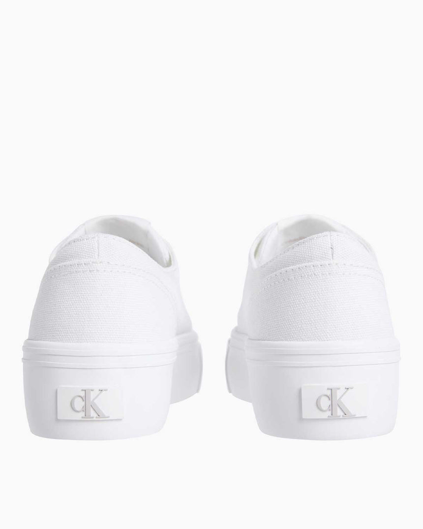 Calvin Klein Vulc Flatform Sneaker Triple Bright White
