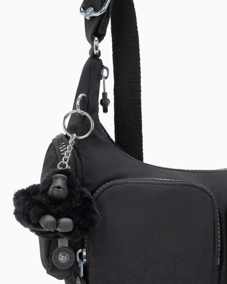 Kipling Rikka S Çapraz Askılı Çanta Black Noir