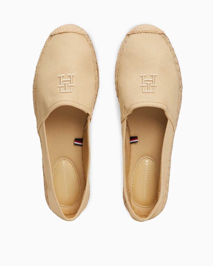 Tommy Hilfiger Embroidered Casual Shoes Ayakkabı Beige
