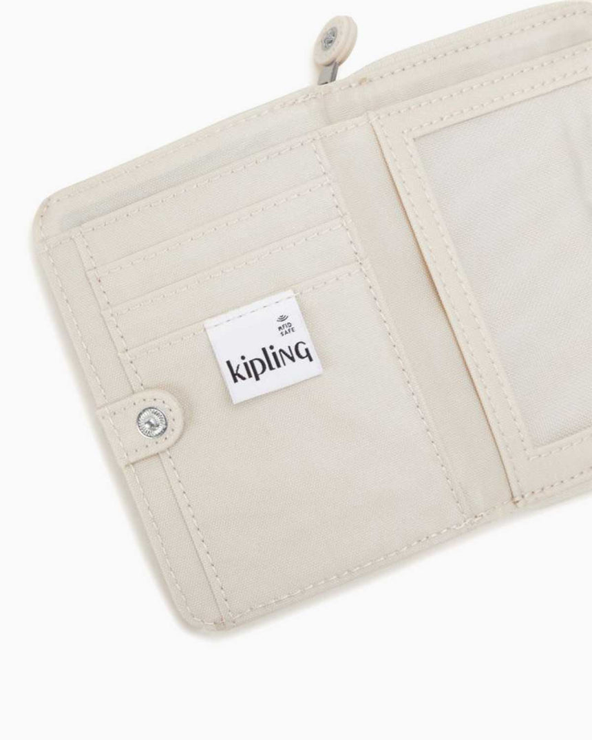 Kipling Money Love Kadın Cüzdanı Beige Pearl