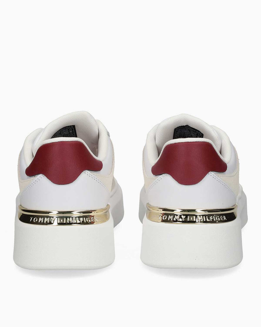 Tommy Hilfiger Estefania Şık Kort Kadın Sneaker White