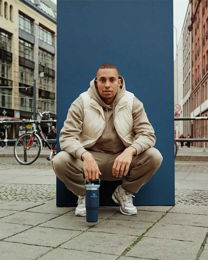 Stanley The IceFlow™ Flip Straw Tumbler 0.89L / 30oz Navy