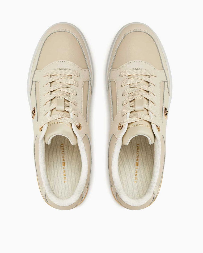 Tommy Hilfiger Feminie Court Sneaker Beige