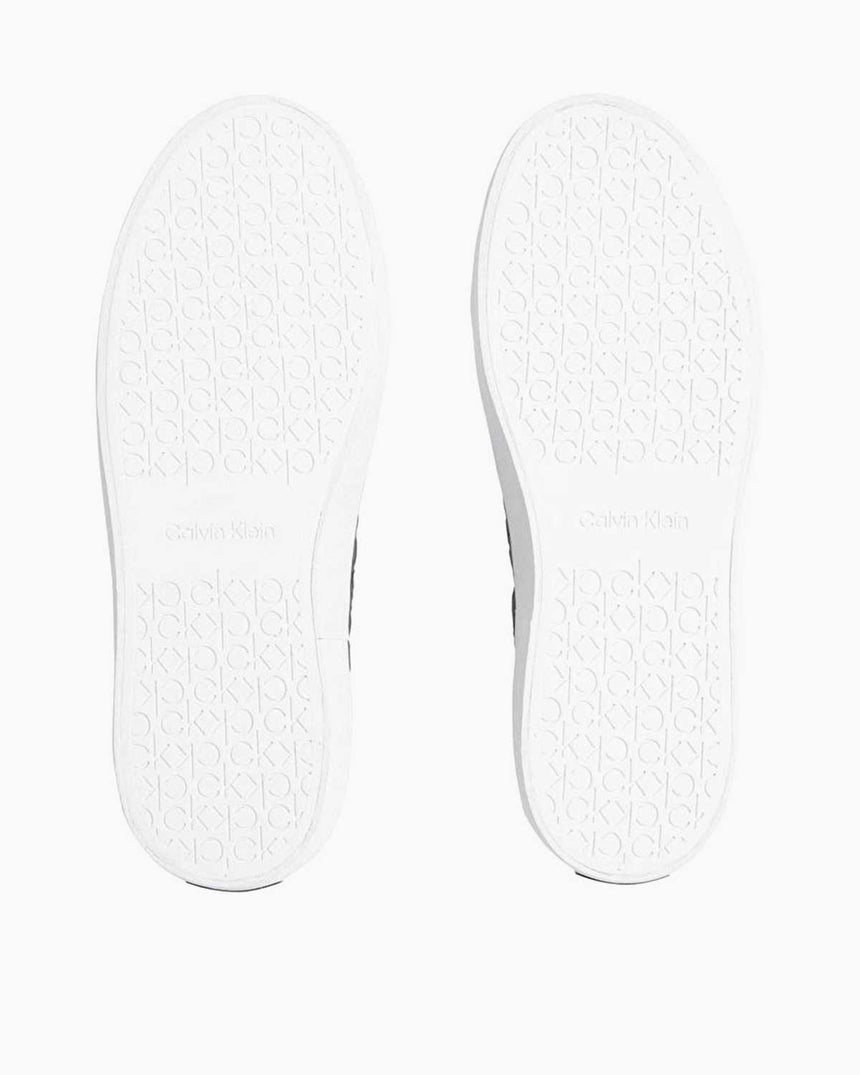 Calvin Klein Lace Up Mono Baskılı Sneaker CK Black