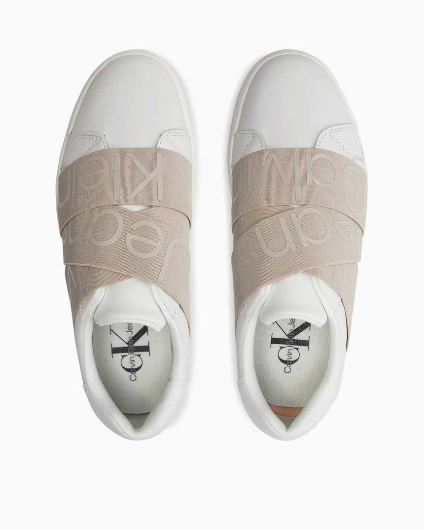 Calvin Klein Classic Cupsole Sneakers Bright White/Eggshell