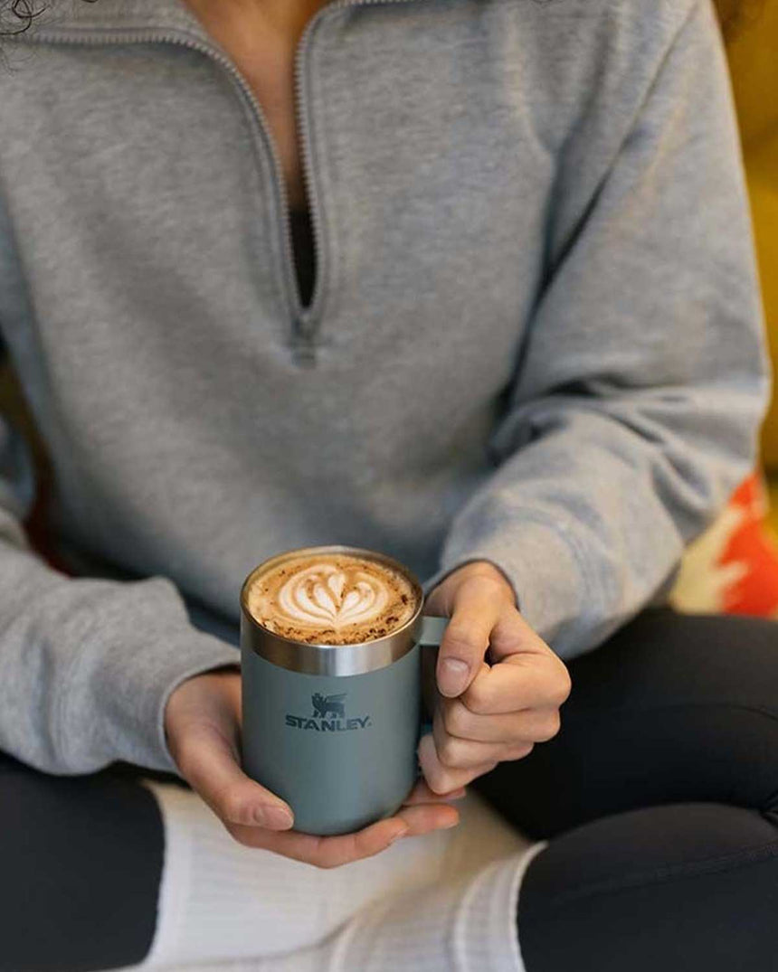Stanley The Stay-Hot Camp Mug 0.23L / 8oz Tutma Kulplu Termos Bardak Shale