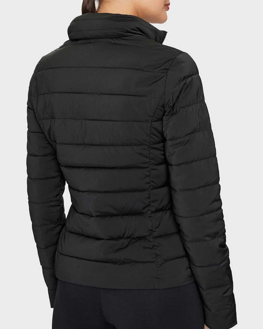 Guess Solid Kadın Aktif Şişme Mont Jet Black A996