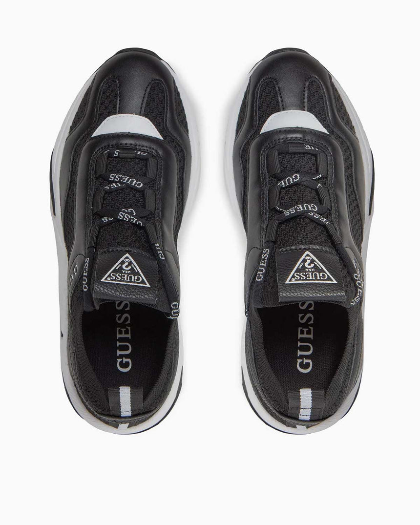 Guess Geniver2 Bağcıklı Sneakers Black