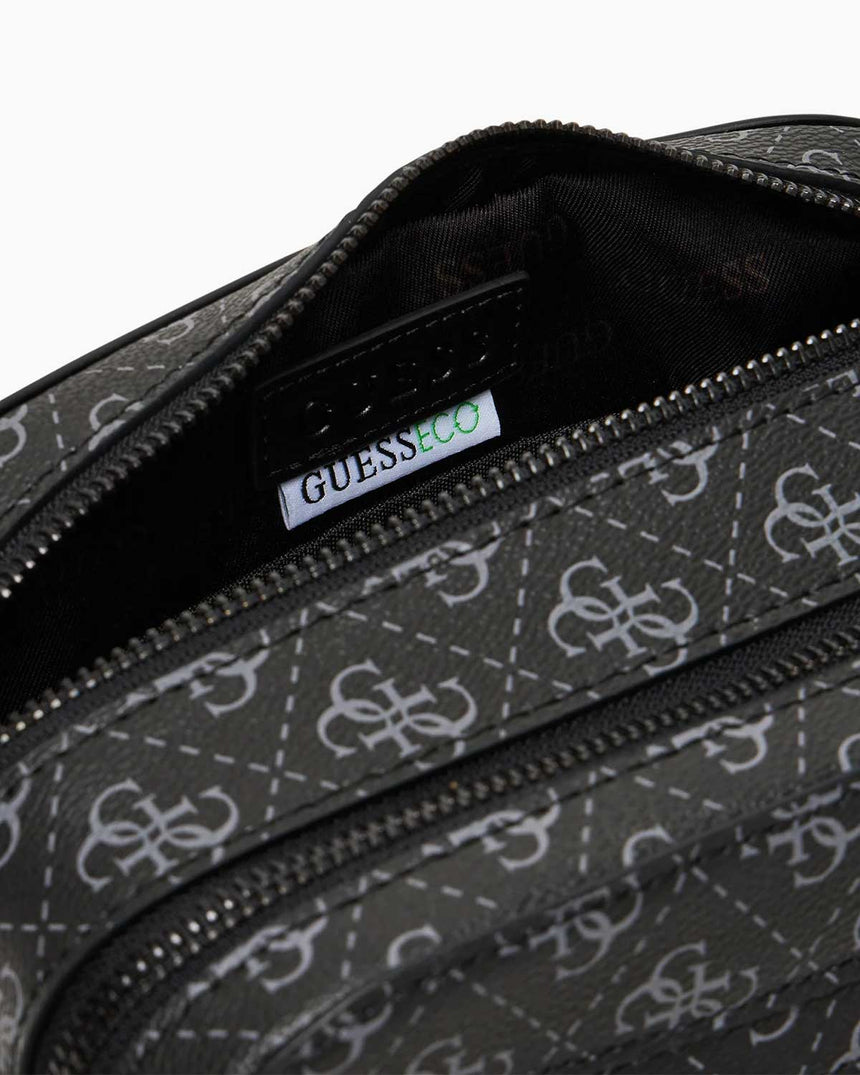 Guess Milano Erkek Makyaj Çantası Dark Black