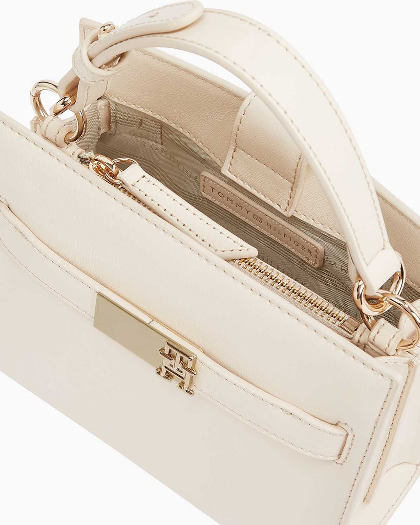 Tommy Hilfiger Heritage Mini Satchel El Çantası Sugarcane