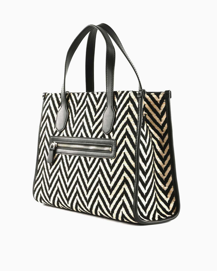 Guess Silvana Compartment El Çantası Black