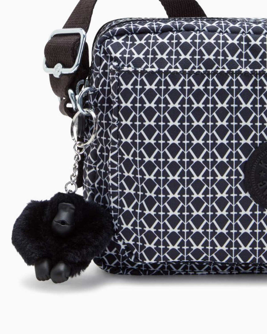Kipling Abanu M Çapraz Askılı Kadın Çantası Signature Print