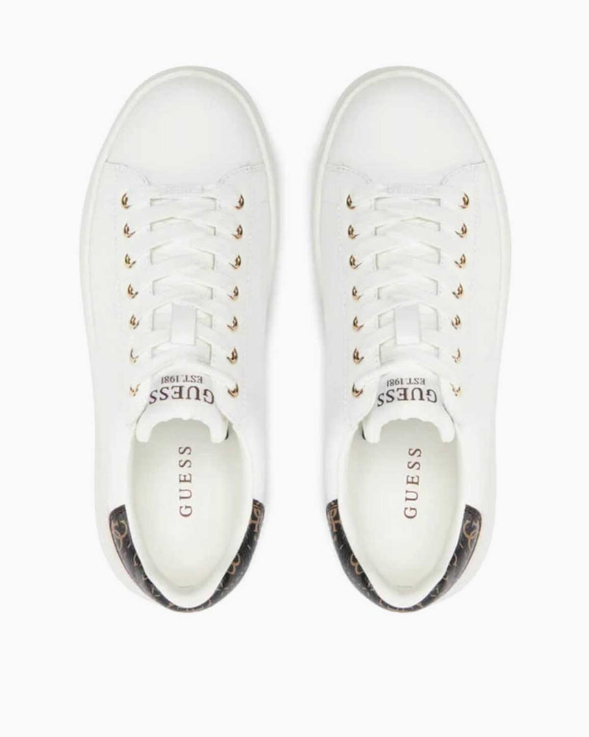 Guess Active Lady Cupsole Sneakers White/Bronze