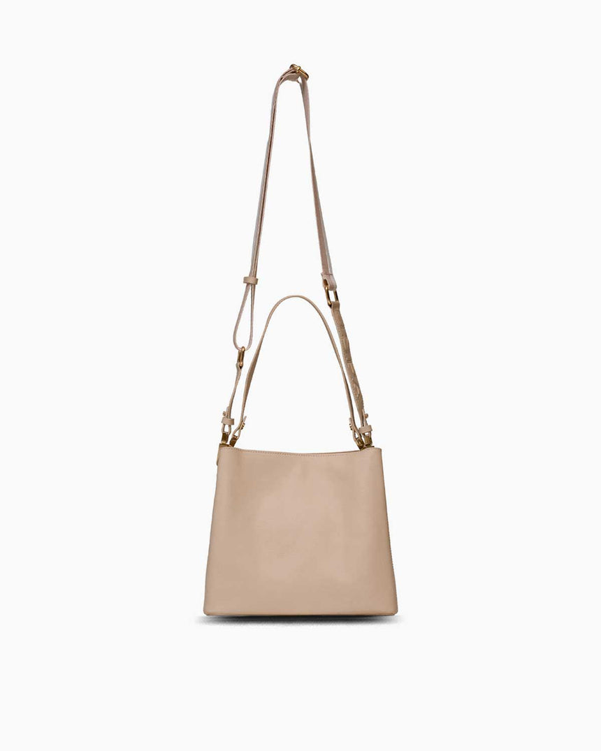 Us Polo Assn Fermuar Detaylı El Çantası Bej