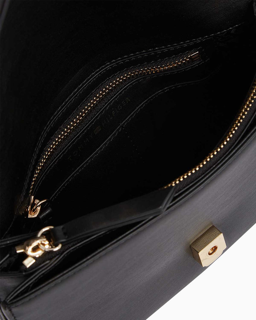 Tommy Hilfiger Heritage Omuz Çantası Black