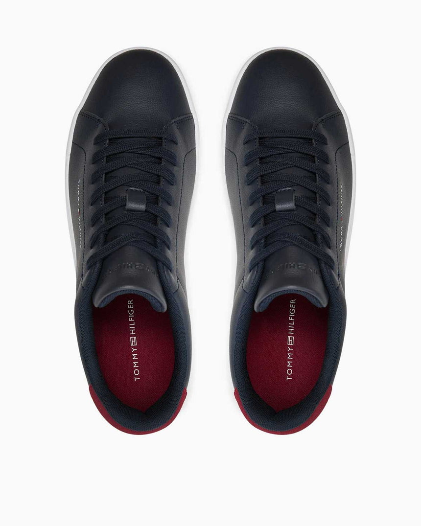 Tommy Hilfiger Court Leather Low Top Sneakers Desert Sky