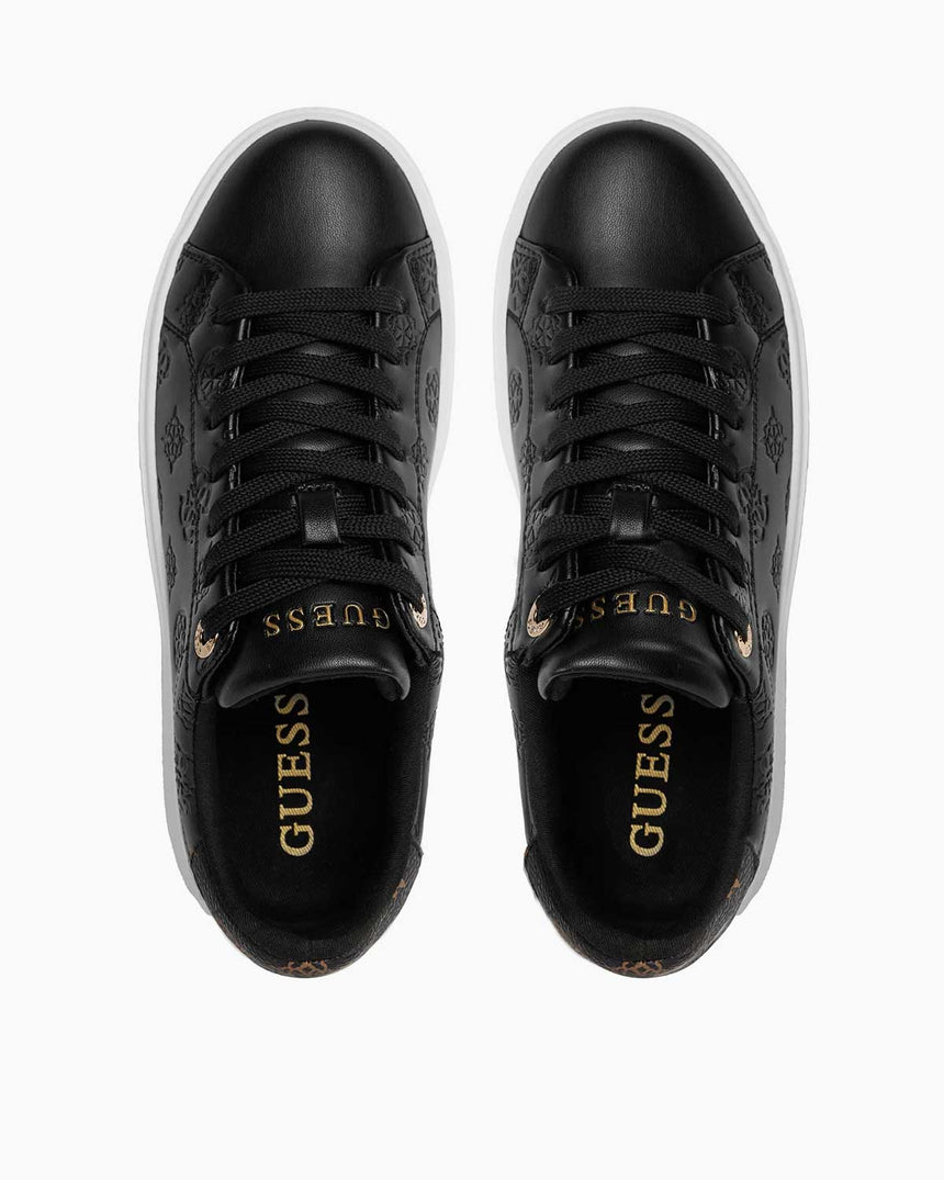Guess Denesa Logo Snekaer Black Brown