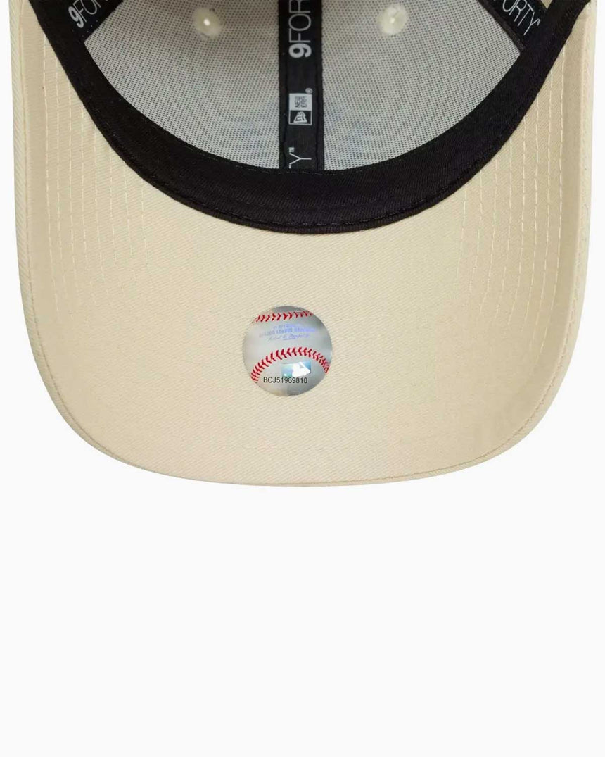 New Era 940 League Ess 9Forty NY Kadın Şapka Açık Bej