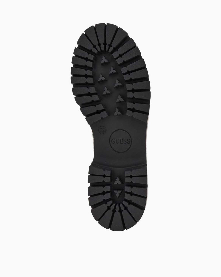 Guess Ilary Monogram Desenli Ayakkabı Brown / Ocra