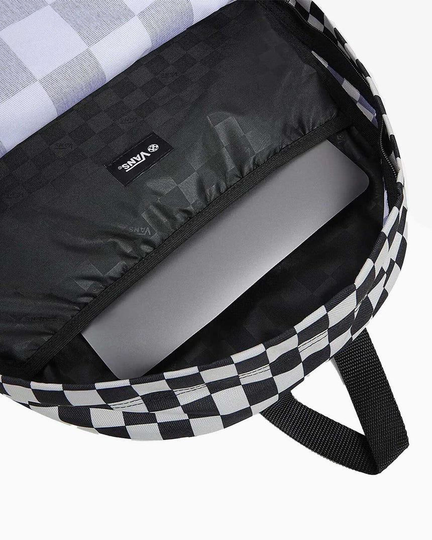 VansOld Skool Check Sırt Çantası Shadow Lime