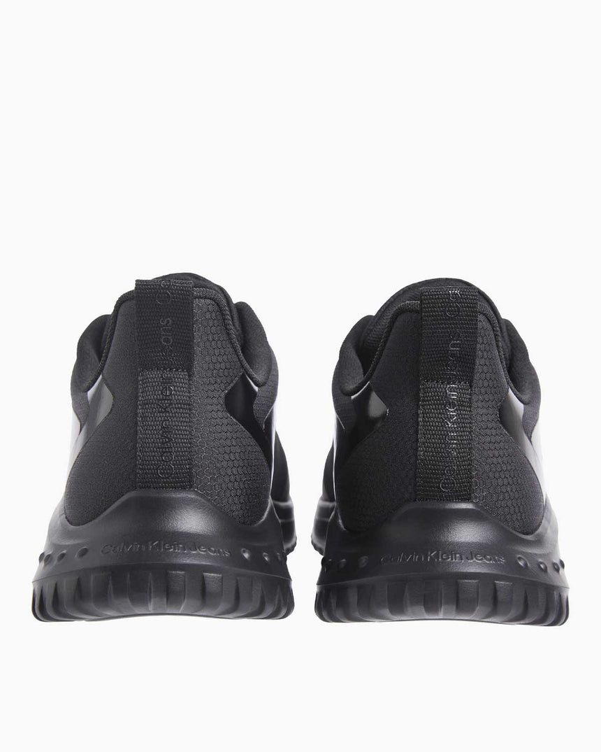 Calvin Klein Runner Low Top Logolu Sneakers Triple Black