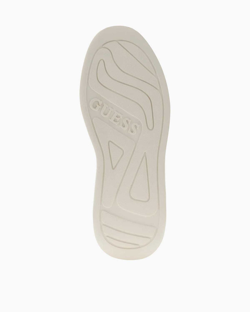 Guess Elba Logolu Sneaker White Brown Ocra