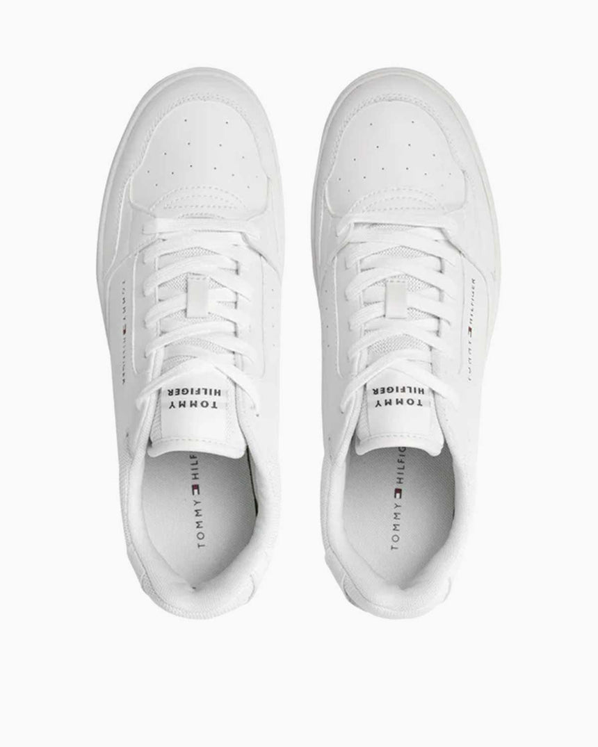 Tommy Hilfiger Basket Core Leather Sneaker White